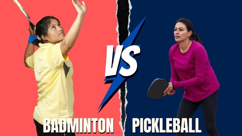 badminton vs pickleball